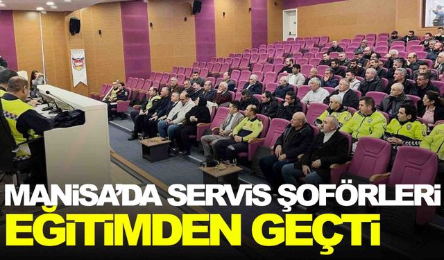 Jandarmadan eğitim… Servis şoförleri eğitimden geçti