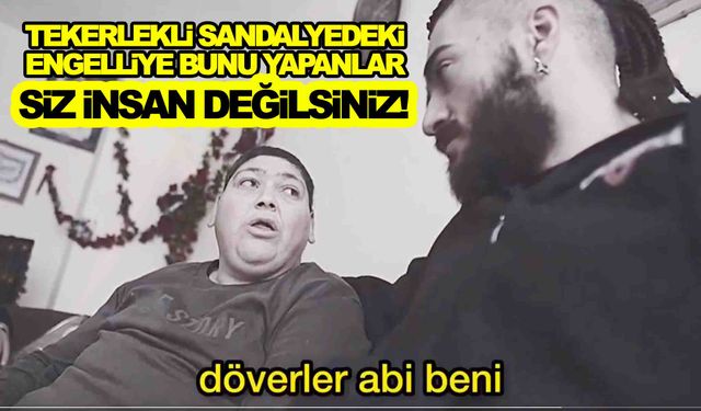 Bu ayıp size yeter! “Döverler abi beni…”