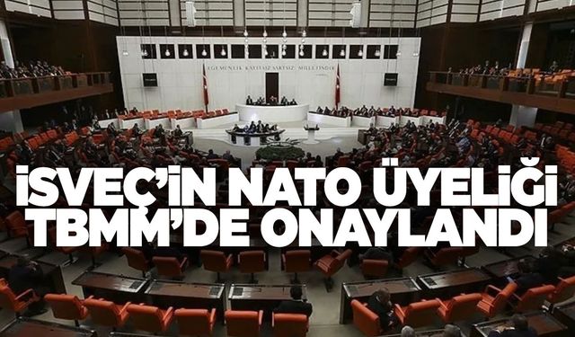 TBMM'den İsveç'e NATO vizesi