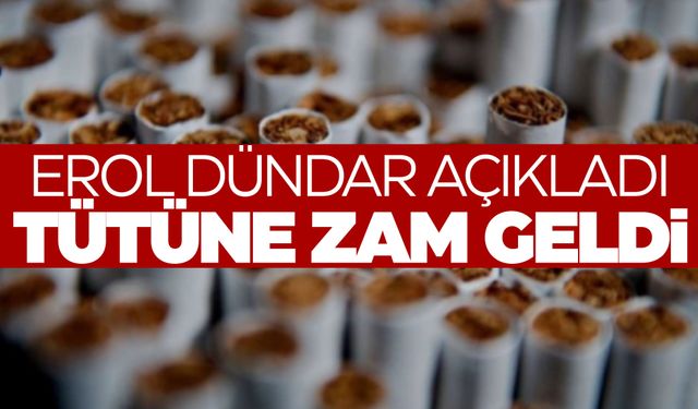 Sigaranın ardından tütüne de zam geldi!