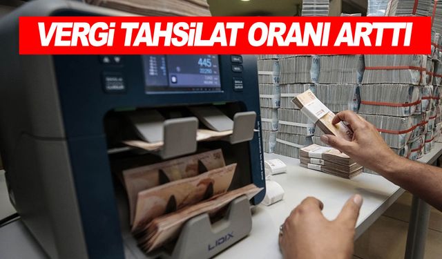 Vergi gelirlerinin cari yıl tahsilat oranı 2023'te yüzde 92,7'ye çıktı