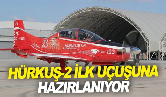 Yeni nesil hafif taarruz uçağı HÜRKUŞ uçuşa hazırlanıyor