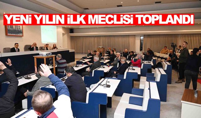 Salihli’den yeni yılın ilk meclisi toplandı