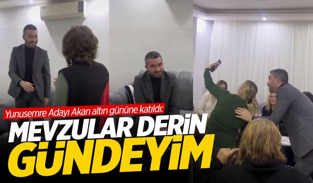 Yunusemre Başkan Adayı altın gününde