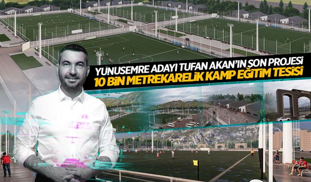 Yunusemre Belediye Başkan Adayı Akan bir vizyon projesini daha açıkladı