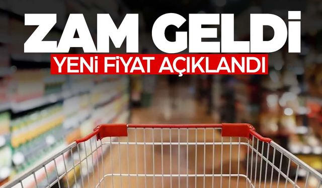 Zam geldi… 22 Ocak’tan itibaren geçerli olacak!