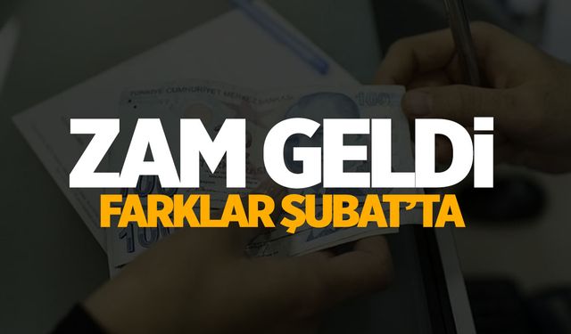 Zamlandı: En yüksek 4 bin 196 lira 70 kuruş olacak