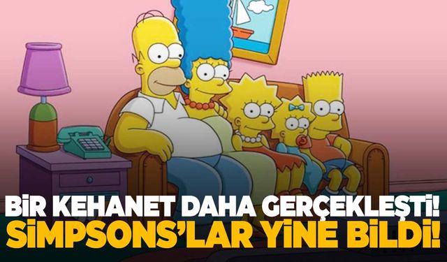 Bir Simpsons kehaneti daha gündem oldu! Sosyal medya bunu konuşuyor…