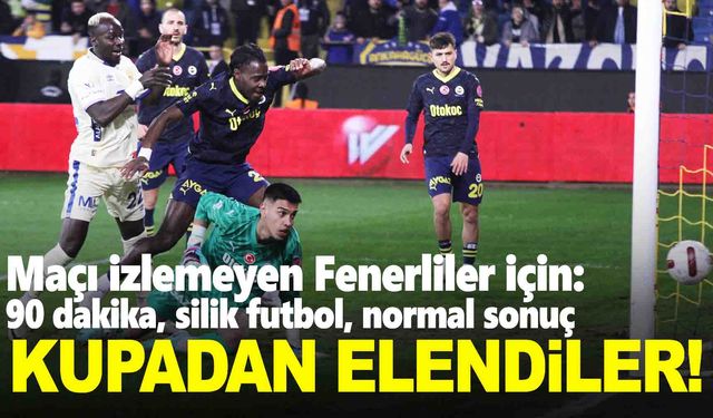 Fenerbahçe Ankara’da dağıldı: 3-0