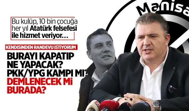 Manisa FK Başkanı Aktan'dan CHP'li Zeyrek'e sert yanıt!
