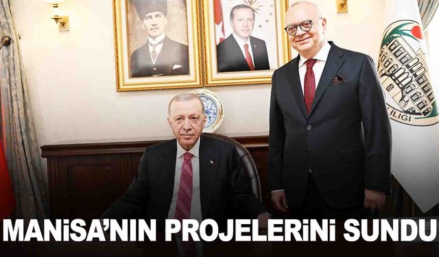 Başkan Ergün’ün dev projeleri Cumhurbaşkanı Erdoğan’ın önünde!