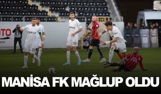 Manisa FK Çorum deplasmanında mağlup