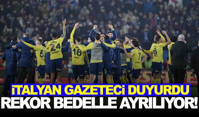 Fenerbahçe’ye sezon başında imza atmıştı… Rekor bedelle ayrılıyor!