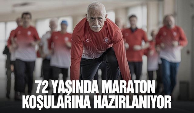 Bitmek tükenmek bilmeyen bir enerji…72 yaşında 42 km’lik maraton koşularına hazırlanıyor