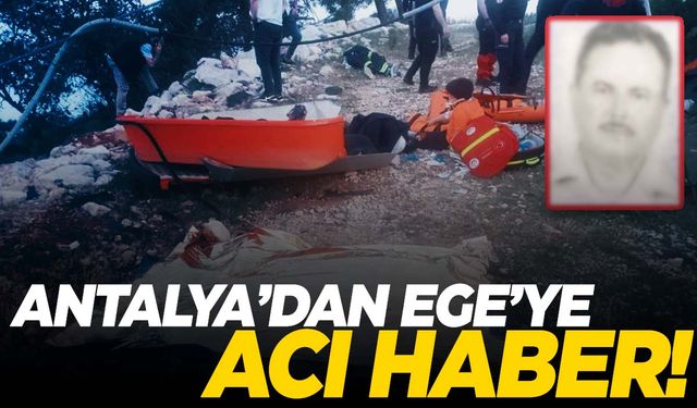 Antalya’daki teleferik kazasının ateşi Ege’ye düştü!