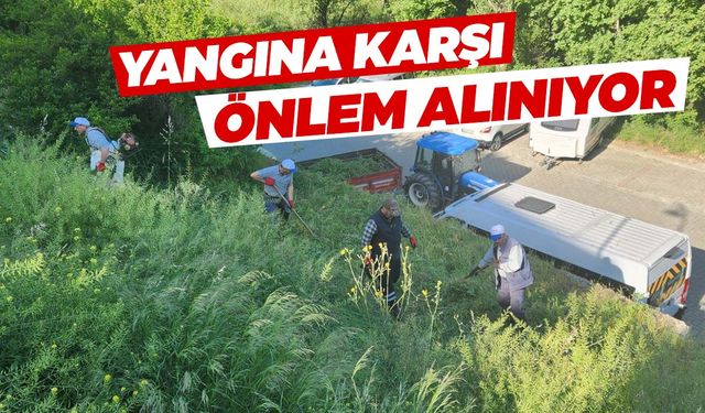 Artan sıcaklar yangınları tetikliyor… Yunusemre’de yangına karşı önlem!