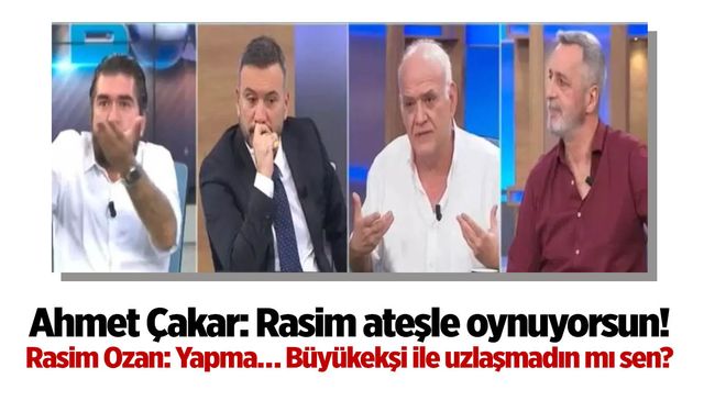 Beyaz Futbol'da Ahmet Çakar ve Rasim Ozan Kütahyalı tartıştı! Acil reklama gitti!