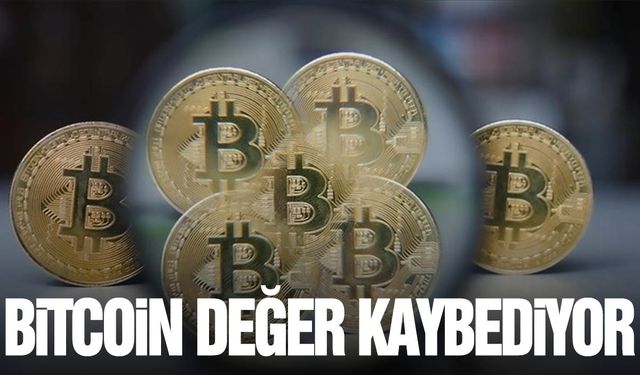 Bitcoin’de değer kaybı devam ediyor