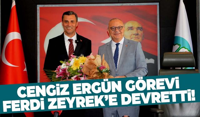 Ferdi Zeyrek dönemi resmen başladı!