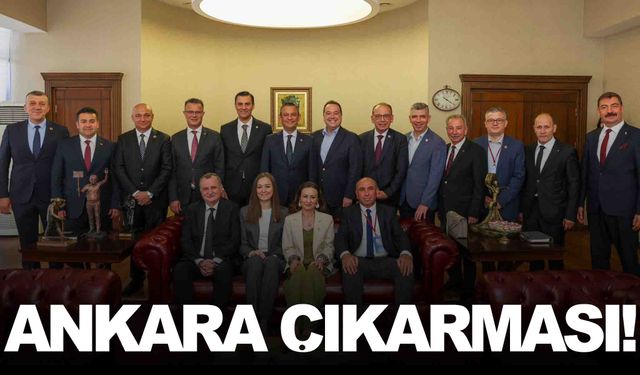 CHP’li başkanlardan Ankara çıkarması