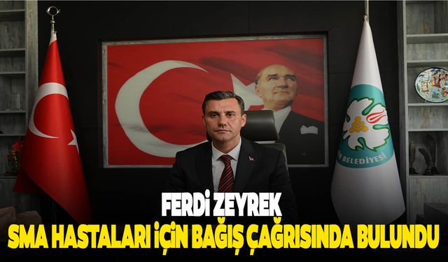 Mazbatasını alan Ferdi Zeyrek tebrik için hediye yerine SMA hastalarına bağış istedi