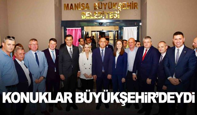 Festivalin konuklarını Büyükşehir misafir etti