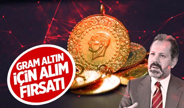 Gram altın için alım fırsatı