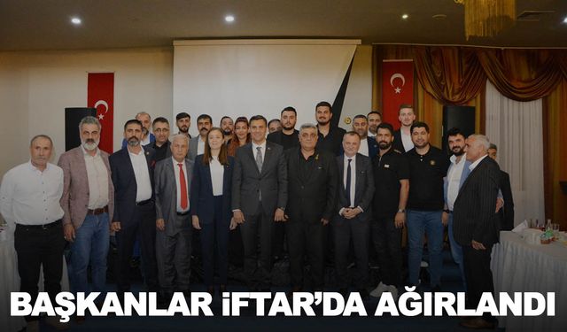 Manisa'da Celaliler Derneği, Başkan Zeyrek, Semih Balaban ve Gülşah Durbay’ı iftarda ağırladı