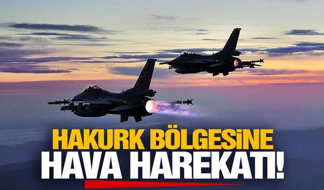 Hakurk’ta hava harekatı: 12 PKK’lı terörist etkisiz hale getirildi