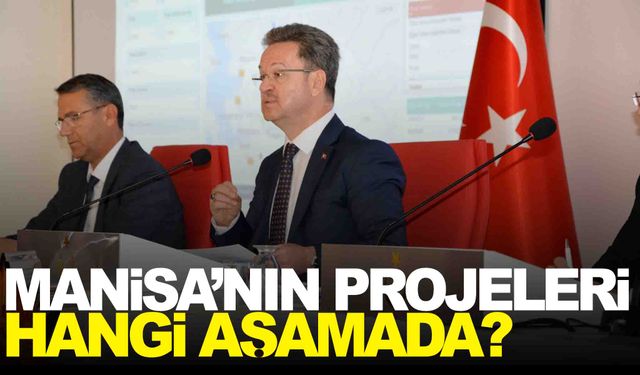 İl Koordinasyon Kurulu toplandı… İşte Manisa’nın projelerinin son durumu