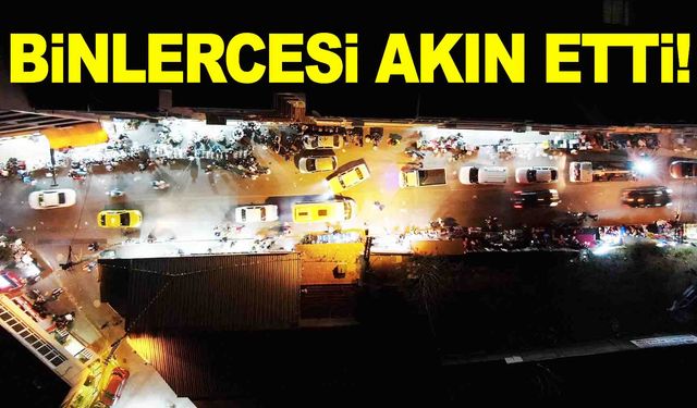 İzmir’de çılgınlık! Binlerce insan akın etti!