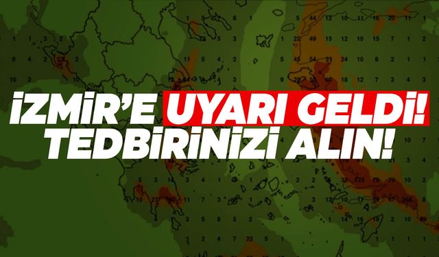 İzmir’in ilçelerine uyarı geldi! Tüm kenti etkilemeye devam edecek!