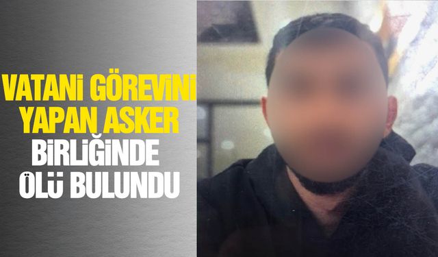 Kayseri’de vatani görevini yapan asker yatağında ölü bulundu