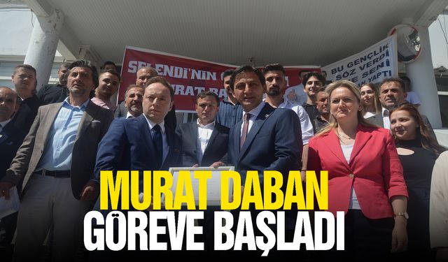 Yeniden Refah Partisi’nin Selendi Belediye Başkanı Murat Daban göreve başladı