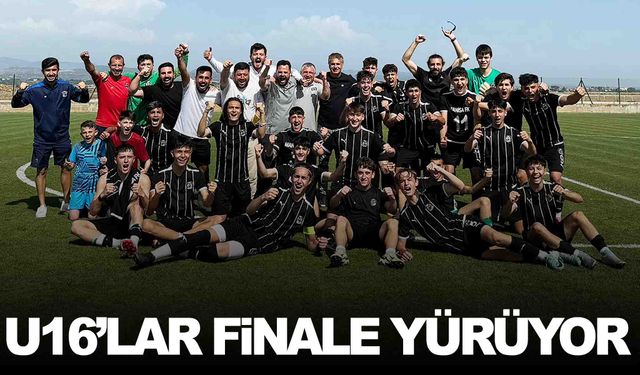 Manisa FK U16 takımı finale yürüyor