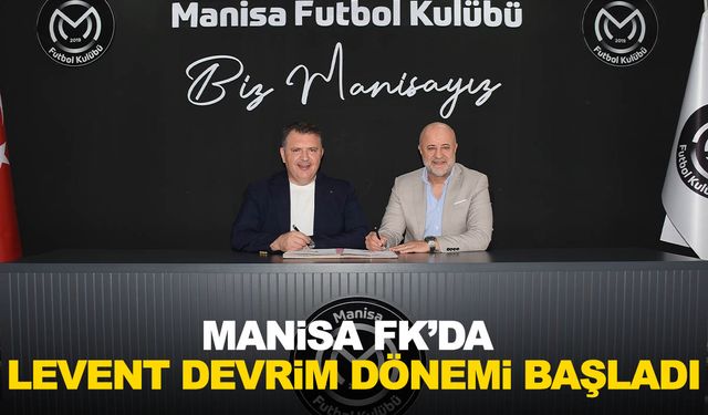 Manisa FK’nın yeni Teknik Direktörü Levent Devrim oldu
