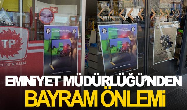 Manisa İl Emniyet Müdürlüğü’nden Ramazan Bayramı önlemi