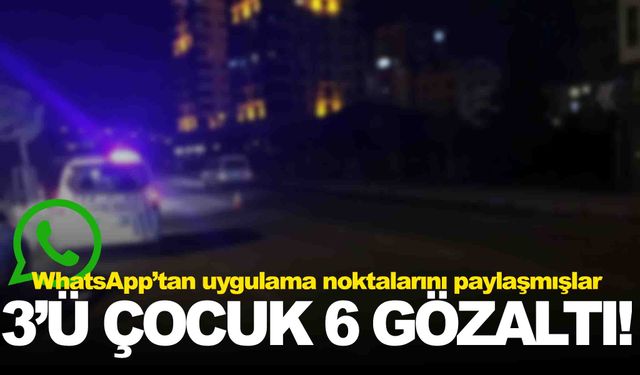 Manisa’da trafik uygulama noktalarını paylaşanlara operasyon!