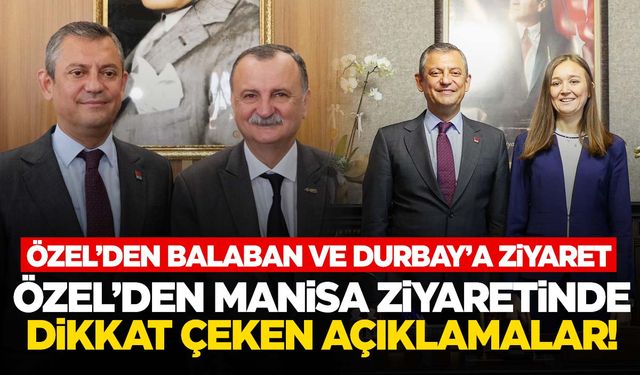 Özel Manisa’da açıkladı: Belediyelerde tasarruf tedbirleri yayınlayacağız