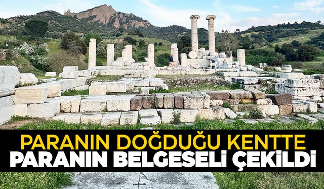 Paranın doğduğu kentte paranın belgeseli çekildi!