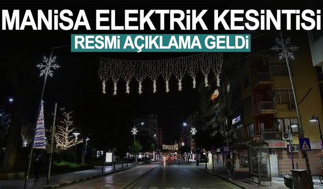 Sarıgöl, Alaşehir, Yunusemre, Şehzadeler elektrik kesintisi ne zaman, saat kaçta?