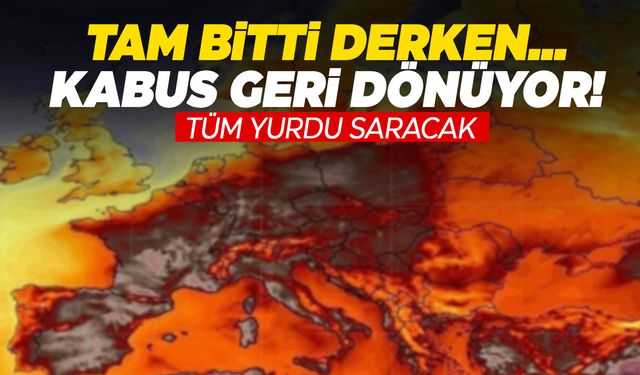 Türkiye için geri döndü! Bayramdan sonra 81 ili saracak!