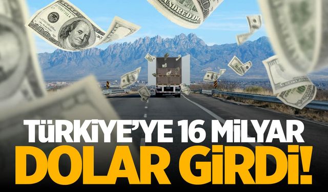 Türkiye'ye yapılan dolar girişi belli oldu!