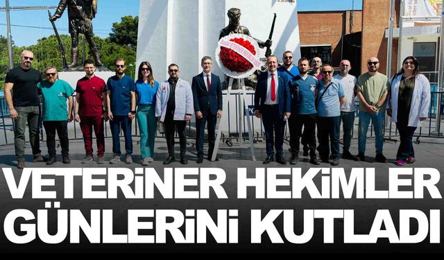 Manisa'da veterinerler günlerini kutladı