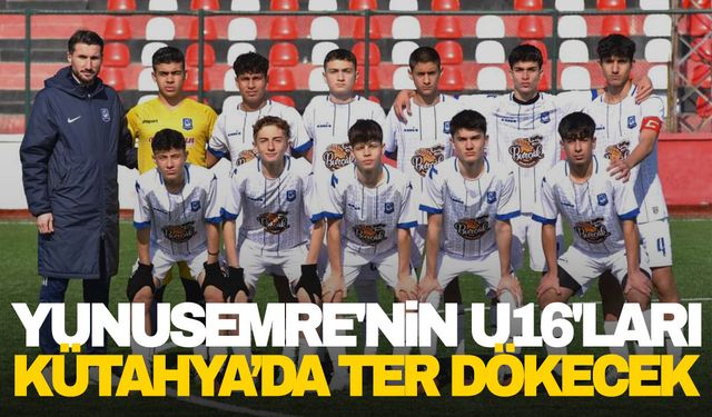 Yunusemre'nin U16'ları Kütahya'da mücadele edecek