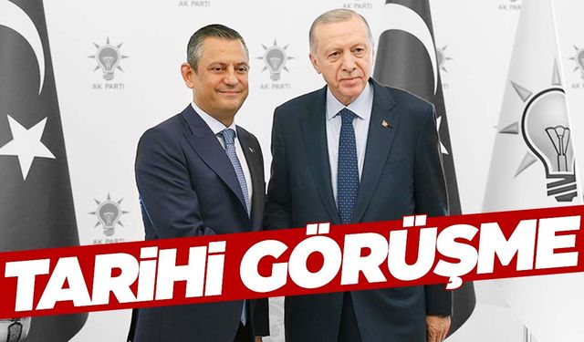 8 yıl sonra bir ilk… Cumhurbaşkanı Erdoğan ile CHP lideri Özel görüştü