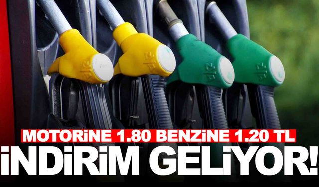 Araç sahiplerini sevindirecek haber… Motorin ve benzine indirim geliyor!