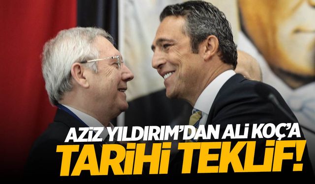 Aziz Yıldırım'dan Ali Koç'a tarihi teklif!