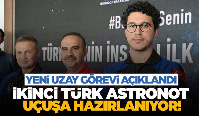 Bakan Kacır tarih verip duyurdu… İkinci Türk astronot uçuşa hazırlanıyor!