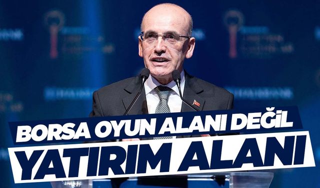 Bakan Şimşek’ten borsa uyarısı!